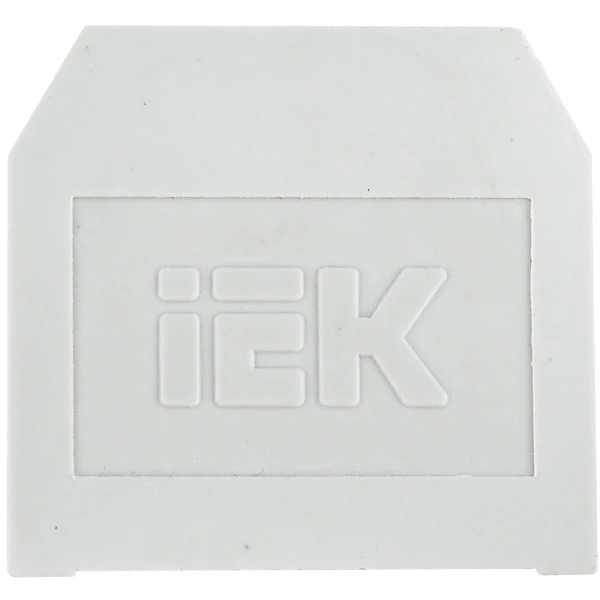 Заглушка для ЗНІ 4-6мм2 (JXB35-50A) сірий IEK (YZN10D-ZGL-006-K03)