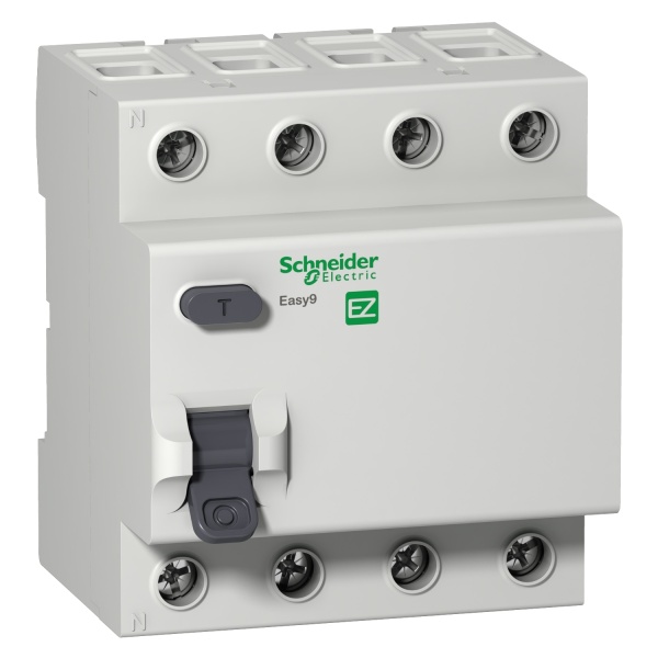 Диференціальний вимикач (ПЗВ) EASY 9 4P 30мА 63А "АС" Schneider Electric (EZ9R34463)