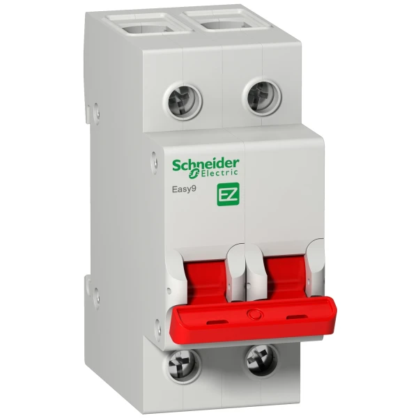 Вимикач навантаження EASY 9 2P 400В 40А 5кА Schneider Electric (EZ9S16240)