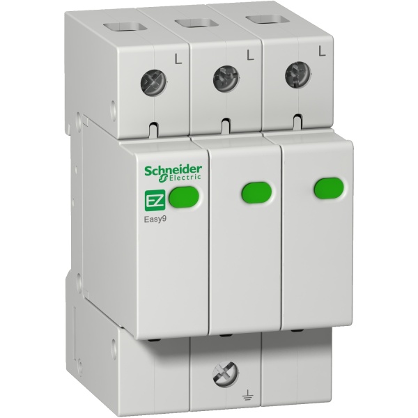 Пристрій захисту від імпульсних перенапруг (УЗІП) EASY 9 3P / 45кА / 20кА Schneider Electric (EZ9L33345)