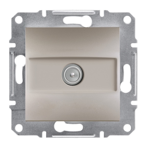 TV Розетка прохідний ASFORA бронза 4dB Schneider Electric (EPH3200269)