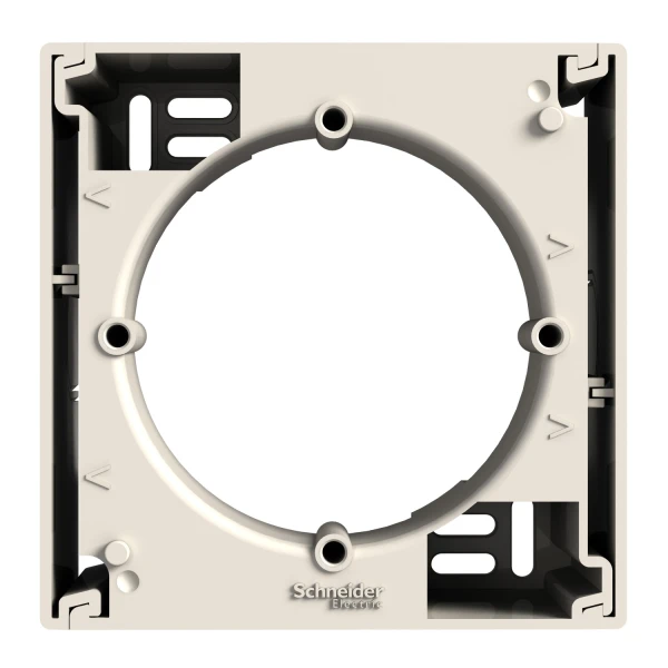 Коробка для зовнішнього монтажу крем ASFORA Schneider Electric (EPH6100123)