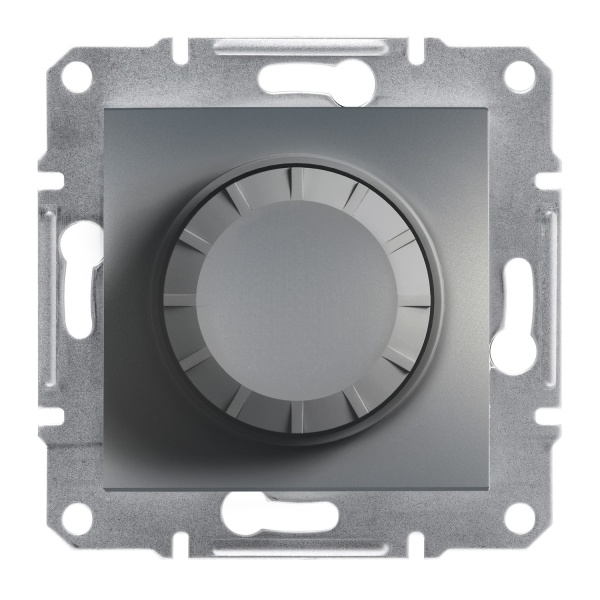 Світлорегулятор поворотний ASFORA 315 Вт сталь Schneider Electric (EPH6600162)