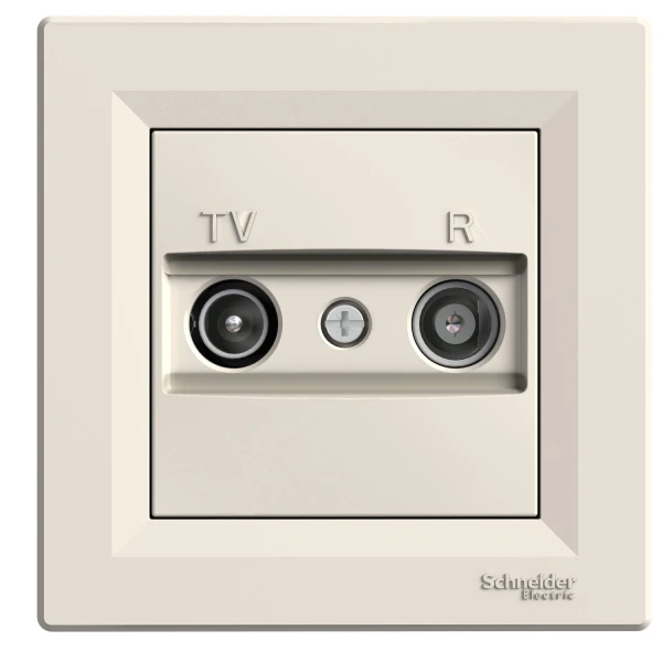 TV/R Розетка 8dB прохідний крем ASFORA Schneider Electric (EPH3300323)