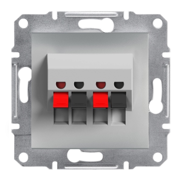 Аудіорозетка ASFORA алюміній Schneider Electric (EPH5700161)
