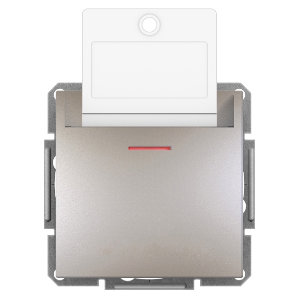 Карточний механічний вимикач ASFORA бронза Schneider Electric (EPH6200169)
