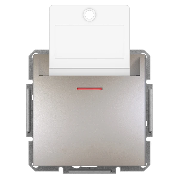 Карточний механічний вимикач ASFORA бронза Schneider Electric (EPH6200169)