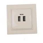 Розетка USB Enzo (слонова кістка)