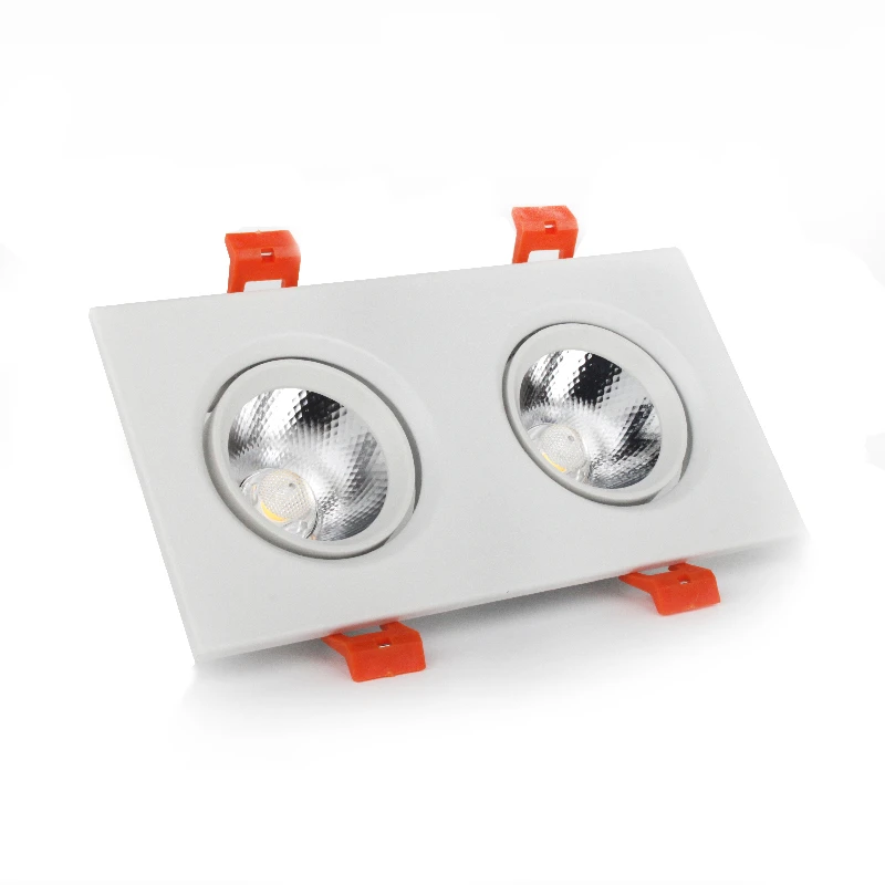 EH-CLM-01_1.jpg LED-Світильник поворотний 2x5Вт АС170-265 95х95 (отвір 150x70) білий - Зображення 1