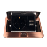 Розетки для підлоги Euro+2USB - Зображення 2