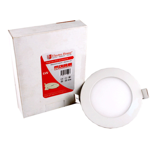 LED-панель кругла 6W