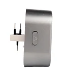 Підвійна USB розетка трекова (срібло) - Зображення 3