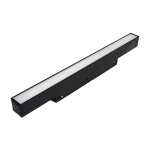 LED Трековий світильник «Magnetic Light» чорний 12Вт з розсіювачем