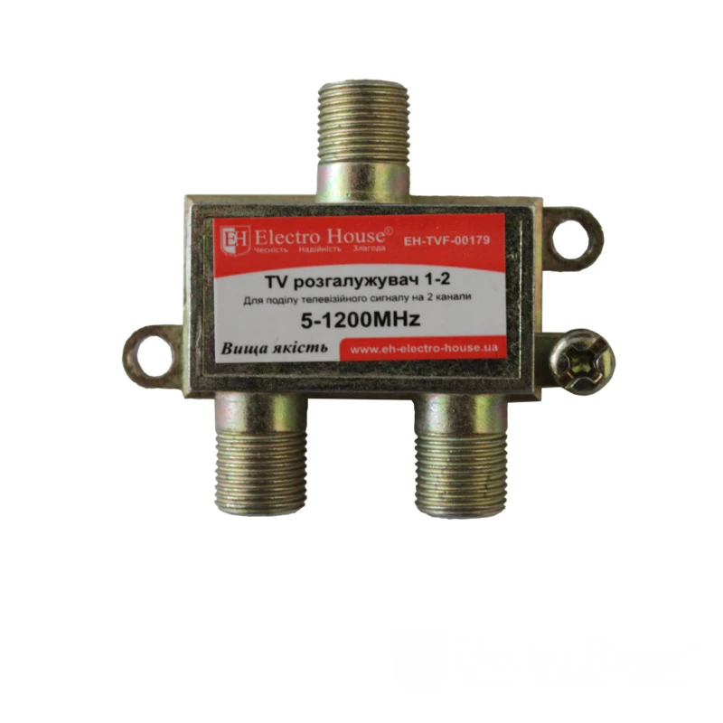 EH-TVF-00179.jpg Розгалужувач 2-й Splitter 1-2 - Зображення 1
