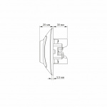 Розетка подвійна з заземленням біла TITANUM STANDARD - Зображення 5