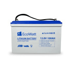 Акумулятор для ДБЖ EcoWatt LiFePO4 Smart BMS 12.8V 100Ah
