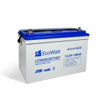 Акумулятор для ДБЖ EcoWatt LiFePO4 Smart BMS 12.8V 100Ah - Зображення 2