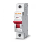 Автоматичний вимикач RS4 1п 32А С 4,5кА VIDEX RESIST