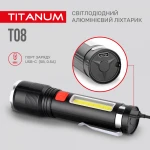 Портативний світлодіодний ліхтарик TITANUM TLF-T08 700Lm 6500K - Зображення 9
