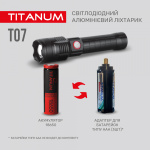 Портативний світлодіодний ліхтарик TITANUM TLF-T07 700Lm 6500K - Зображення 6