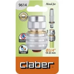 Claber Конектор 3/4" для поливального шлангу AquaStop, метал - Зображення 2