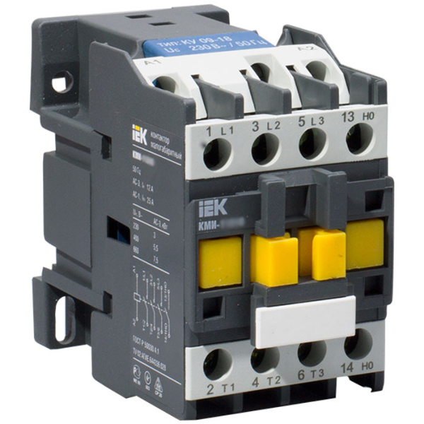 Контактор КМІ-11211 12А 110В/АС3 1р (НЗ) IEK (KKM11-012-110-01)
