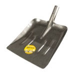 Лопата снігова/зернова MASTERTOOL 330х390х570 мм лак 1.4 кг 14-6260