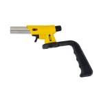 Пальник для газового балона MASTERTOOL "Вихор SAFE" п'єзопідпал Ø22 мм/1300°С з ручкою 44-5045