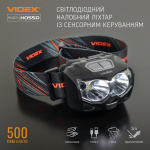 Налобний світлодіодний ліхтарик VIDEX VLF-H055D 500Lm 5000K - Зображення 3