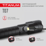Портативний світлодіодний ліхтарик TITANUM TLF-T07 700Lm 6500K - Зображення 10