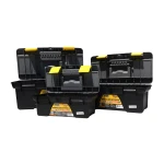 Скрині для інструментів MASTERTOOL комплект 3 шт з пластиковими замками знімні органайзери 10"/12"/14" (79-2810/2812/2814) 79-2008 - Зображення 5