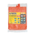Тент MASTERTOOL 10х12 м 110 г/м² помаранчевий 89-0012 - Зображення 3