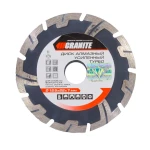 Диск алмазний GRANITE TURBO REINFORCED 125х2,2 мм 22-24% 12200 об/хв 9-03-125