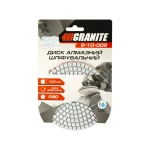 Диск алмазний шліфувальний гнучкий GRANITE Ø100 мм P80 на липучці 2800 об/хв 9-10-008 - Зображення 3