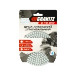 Диск алмазний шліфувальний гнучкий GRANITE Ø100 мм P400 на липучці 2800 об/хв 9-10-040 - Зображення 3