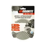 Диск алмазний шліфувальний гнучкий GRANITE Ø100 мм P1500 на липучці 1400 об/хв 9-10-150 - Зображення 3