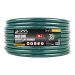 Шланг садовий для поливу MASTERTOOL "METEOR" ¾" 50 м зелений 92-1034 - Зображення 2