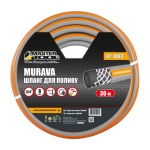 Шланг садовий для поливу MASTERTOOL "MURAVA" ¾" 30 м сірий 92-1063 - Зображення 2