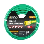 Шланг садовий для поливу MASTERTOOL "TROPIC" ¾" 20 м зелений 92-1077 - Зображення 2