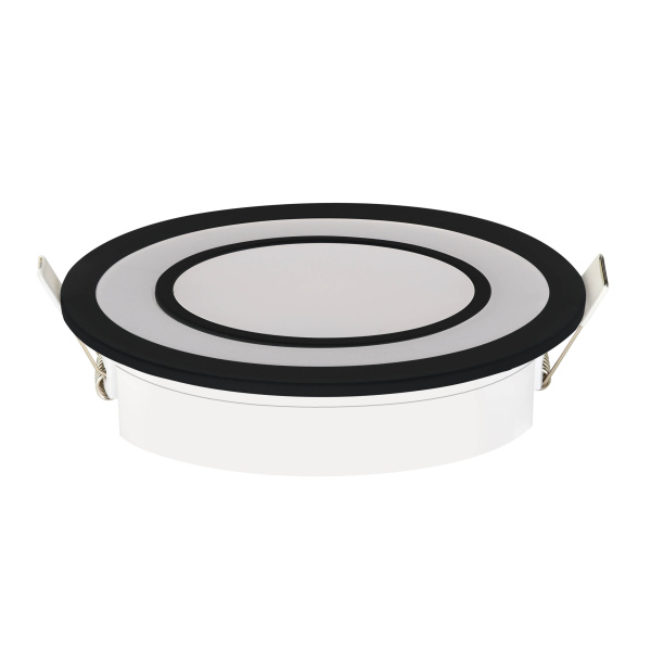 Світлодіодний світильник вбудований LED CARTER-12 12W 4200K чорний