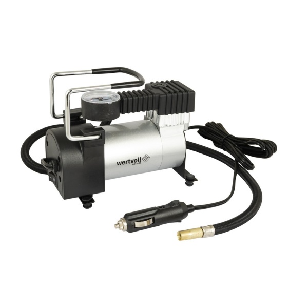 Компресор автомобільний WERTVOLL 12 V 150 PSI 8 A 100 Вт 37 л/хв сумка AC-2137