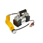 Компресор автомобільний двопоршневий WERTVOLL 12 V 150 PSI 25 A 300 Вт 85 л/хв сумка AC-2185 - Зображення 2