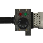 Паяльник для пластикових труб MASTERTOOL 20-63 мм 1500 Вт/220 V/50 Hz 0-300°С IP44 LED-індикація металевий кейс ППТ1500 - Зображення 3