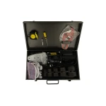 Паяльник для пластикових труб MASTERTOOL 20-63 мм 2 режими 1100-2200 Вт/220 V/50 Hz 0-300°С IP44 LED металевий кейс/аксесуари ППТ2200 - Зображення 7