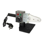 Паяльник для пластикових труб MASTERTOOL 20-32 мм 800 Вт/220 V/50 Hz 0-300°С IP44 LED-індикація пластиковий кейс ППТ800 - Зображення 2