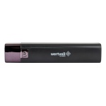 Ліхтар WERTVOLL 3 режими LED Li-ion 1200 mAh/t 7000 K/80 lum powerbank ABS 122х25 мм BLACK RX-8002 - Зображення 3