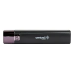 Ліхтар WERTVOLL 3 режими LED Li-ion 1200 mAh/t 7000 K/80 lum powerbank ABS 122х25 мм BLACK RX-8002 - Зображення 3