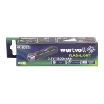 Ліхтар WERTVOLL 3 режими LED Li-ion 1200 mAh/t 7000 K/80 lum powerbank ABS 122х25 мм BLACK RX-8002 - Зображення 9