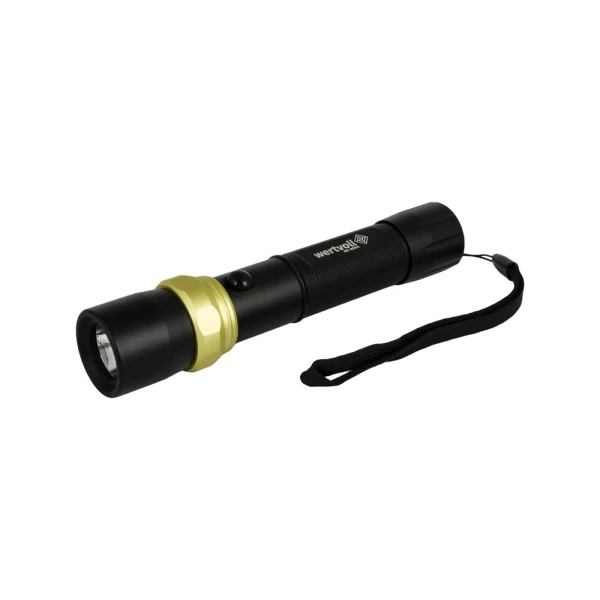 Ліхтар WERTVOLL 3 режими LED IP44 Li-ion 2000 mAh/t 7000 K/240 lum powerbank AL 168х36 мм RX-8004