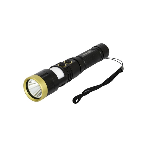 Ліхтар магнітний WERTVOLL 8 режимів LED+WHITE/RED/BLUE IP44 Li-ion 2000 mAh/t 7000 K/300 lum AL 157х32 мм RX-8006